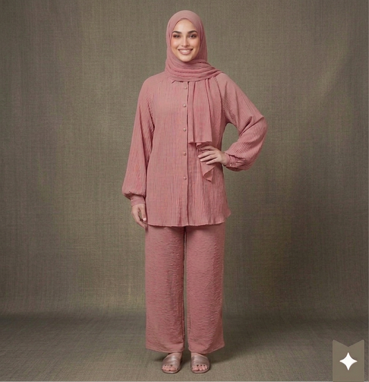 Rose Pleat set