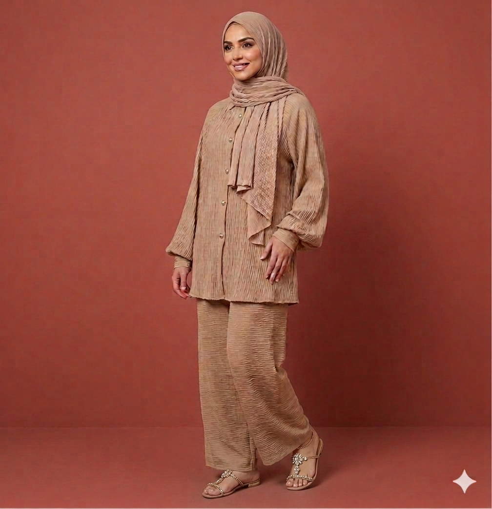 Sand Pleat set