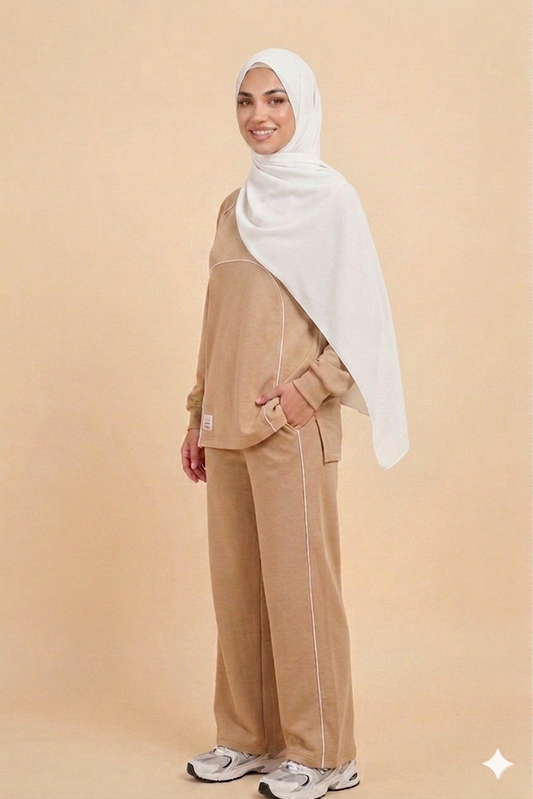 Cappuccino Pure Elegance Tracksuit
